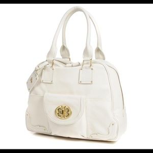 Emma Fox Leather Bowler Satchel